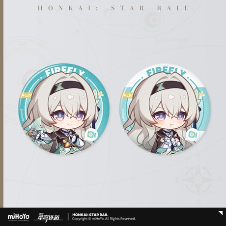 【崩スタ公式店】 ミスターフク郎の客室 缶バッジセット A 30元
