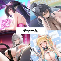 【アズレン】2608 レースクイーン アクリルチャーム 39元 （予約160日以内発送）