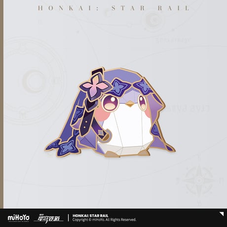 【崩スタ公式店】 ミスターフク郎の客室 マグネットバッジ 38元