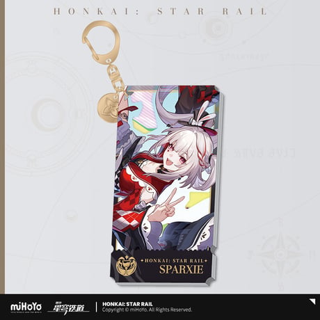 【崩スタ公式店】愉悦運命 キーホルダー 32元