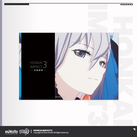 【崩壊3rd公式店】アニメ CG ポストカード セット