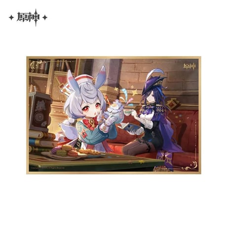 【原神公式店】キービジュアル アクリル色紙 48元