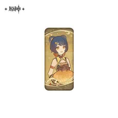 【原神公式店】雲間月 璃月 紙 缶バッジ 15元 （予約10下発送）