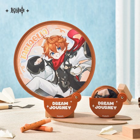 【原神公式店】星稚夢旅 折りたたみ うちわ 28元 （予約12下発送）