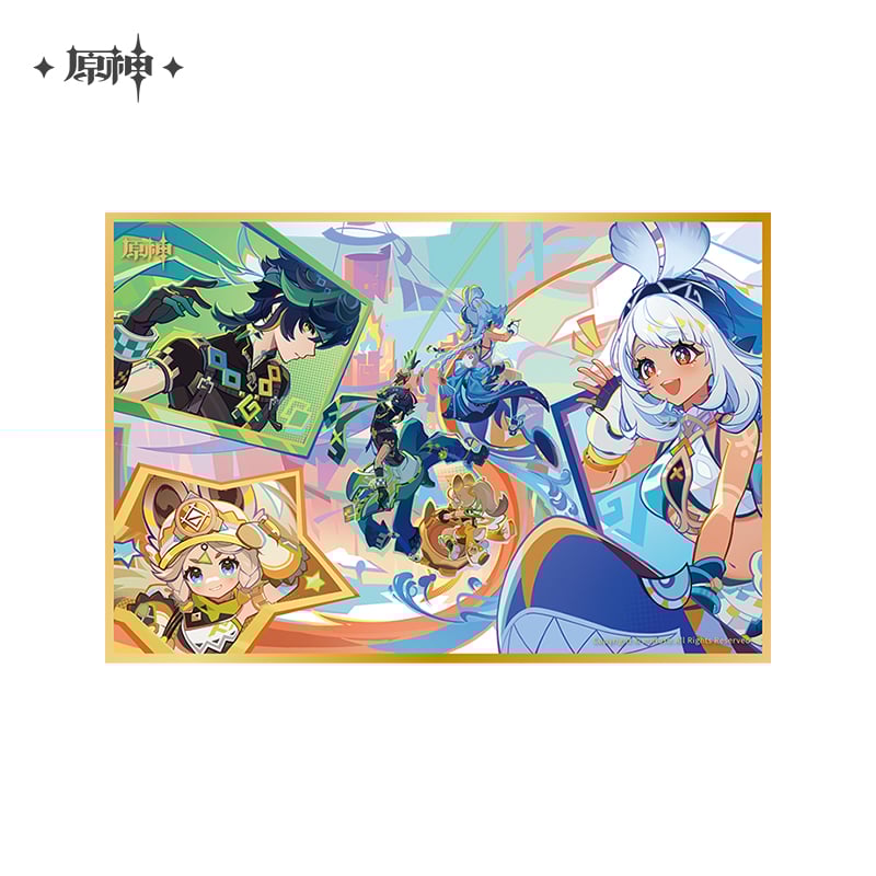 原神公式店】バージョン予告 アクリル色紙 48元 | ちゃぱん