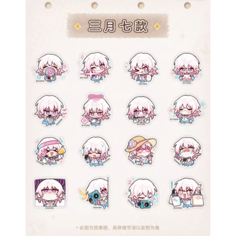 【崩スタ公式店】パム展覧会 フレークシール15元