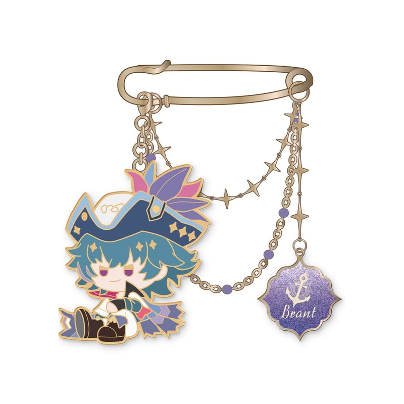 KURO GAMES旗艦店】鳴潮 2503 共鳴者 チャーム ピンブローチ 42元