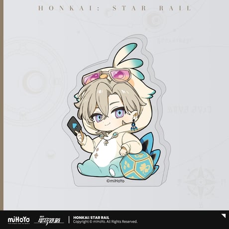 【崩スタ公式店】男子宿舎 ちびキャラ アクリルブロック 25元