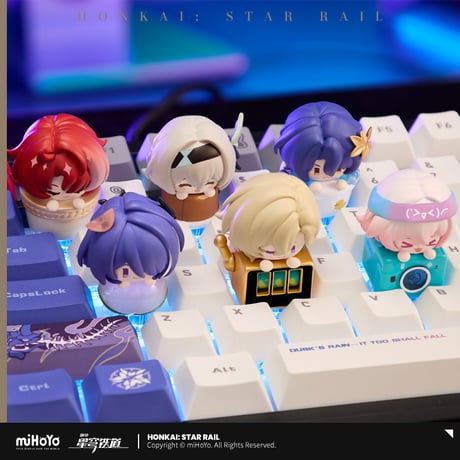 【崩スタ公式店】立体 キーキャップ 第2弾 セット 210元 （予約200日以内発送）