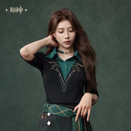 【原神公式店】アルハイゼン 襟付き カットソー 249元 （予約10中発送）