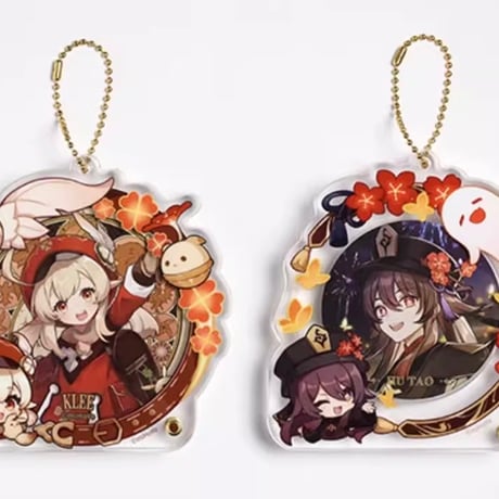 【原神公式店】缶バッジ フレーム B 48元