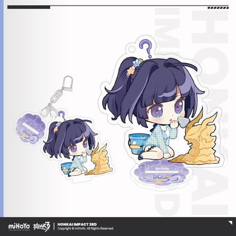 【崩壊3rd公式店】 英傑 ガチャランド 2way チャーム 28元 (予約200日以内発送)