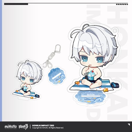 【崩壊3rd公式店】 英傑 ガチャランド 2way チャーム 28元 (予約200日以内発送)