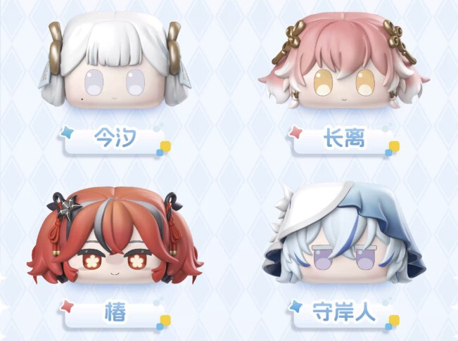 KURO GAMES旗艦店】鳴潮 お団子 つみつみ フィギュア 単品 29.9元