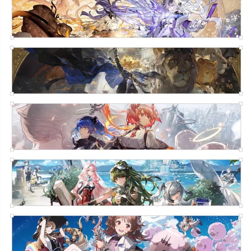 明日方舟公式店】公式イラスト集 アーミヤのアルバム 《上下セット