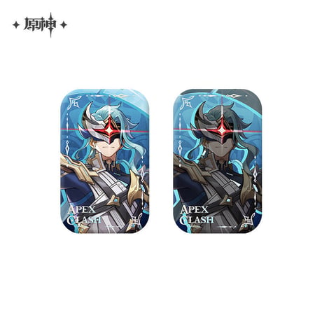 【原神公式店】鏖戦の頂  缶バッジ 18元 （予約11上発送）