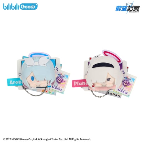 【ブルアカ公式店】 bilibili コラボ マスコット ブローチ 59元 （予約160日以内発送）