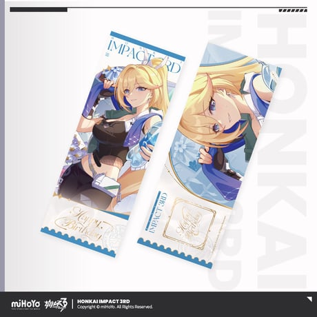 【崩壊3rd公式店】2026年 生誕祭 ホロカード 15元 (予約200日以内発送)