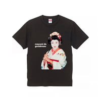 OBA舞妓 半袖Tシャツ (Black）