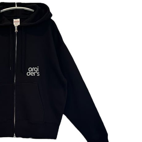 丸ロゴパーカー（BLACK）