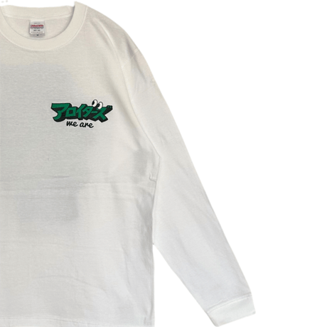 MEKKURIロンT（White×Green）