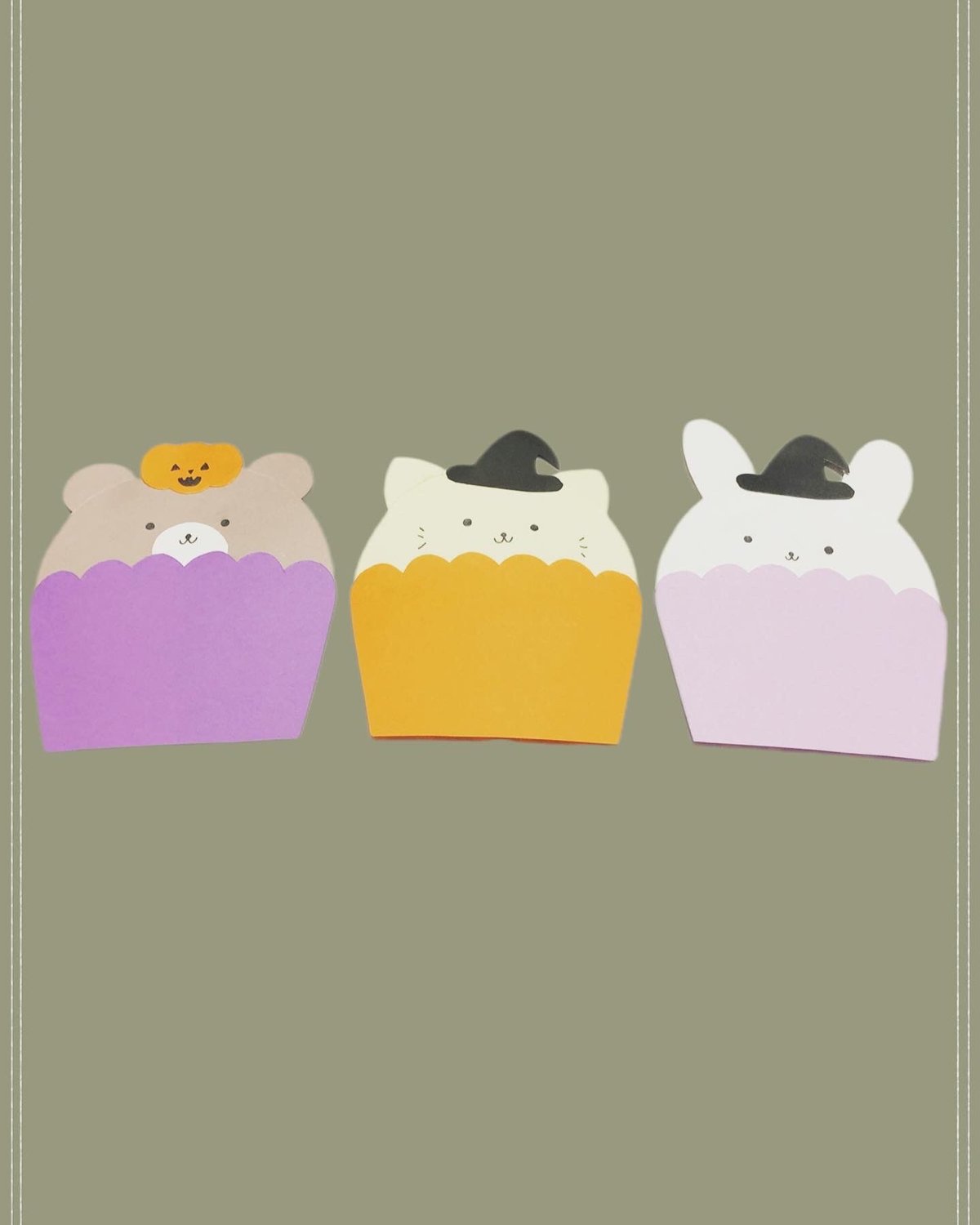 ハロウィン メッセージカード | papercraft_aya