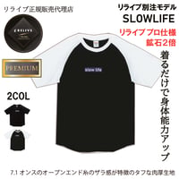 【SL-31】【SLOWLIFEプレミアム】 リライブ別注モデル　鉱石2倍　プロ仕様 ラグランスリーブＴシャツ