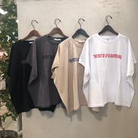 【142】良質天竺変形ワイドロゴPtTee