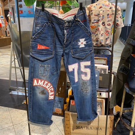 【01】リメイクパンツ　USD-472
