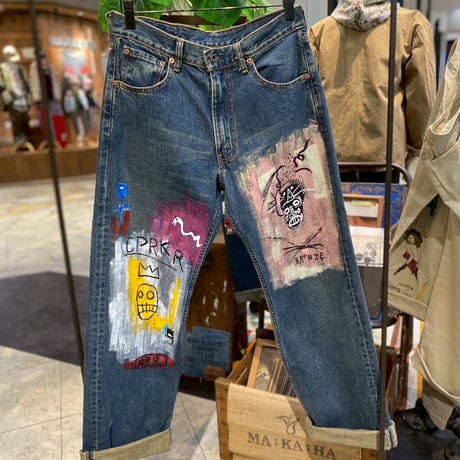 【1】USEDリメイクパンツ　USD-187