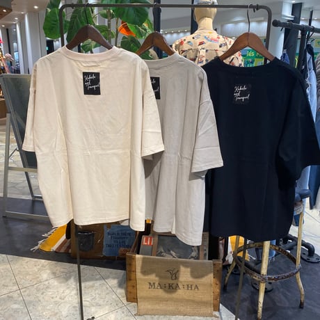 【139】天竺ハードウォッシュカレッジTiger刺繍クルーTee