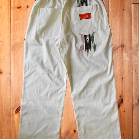 【32】”CHIMAYO”刺繍 EASY PANTS