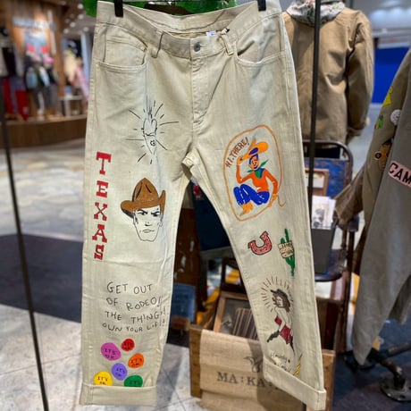 【1】USEDリメイクパンツ　USD-385