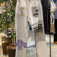 【214】デニム×スウェットスウィッチングイージーパンツ