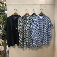 【142】ヨットストライプワイドシャツ