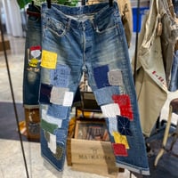 【1】USEDリメイクパンツ　USD-383