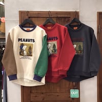 【138-103T】スヌサンクルーネックトレーナー