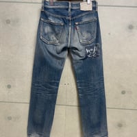 【01】リメイクデニムパンツ　　usd-458