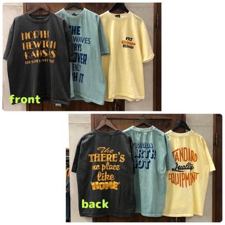 【30-103S】ピグメント加工Tee