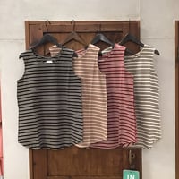 【130】ボーダータンクトップ
