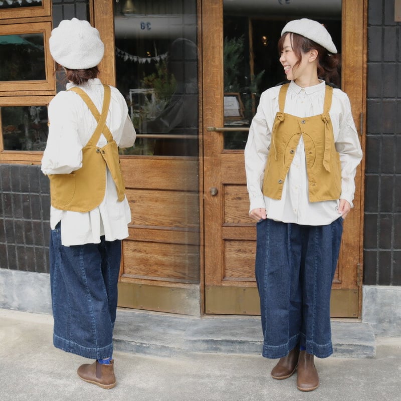 日本製 MEDELLメデル】デニムガウチョパンツ | MIX MARKET