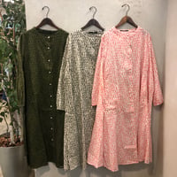 【142】コットン100%切替ワンピース
