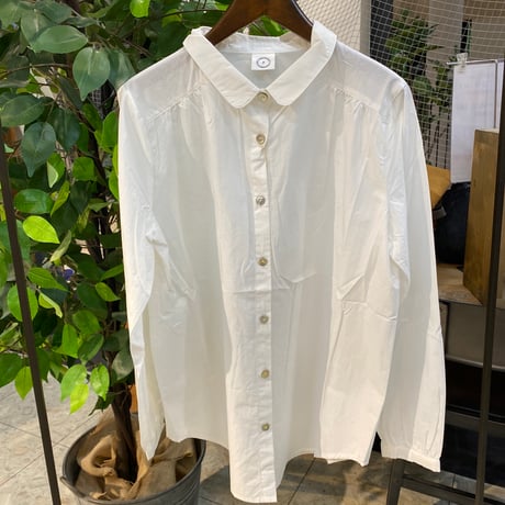 【199-102N】綿ワッシャー襟付きシャツ
