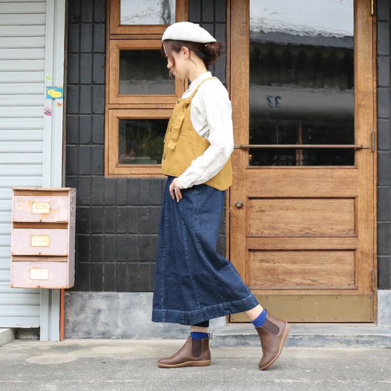 日本製 MEDELLメデル】デニムガウチョパンツ | MIX MARKET