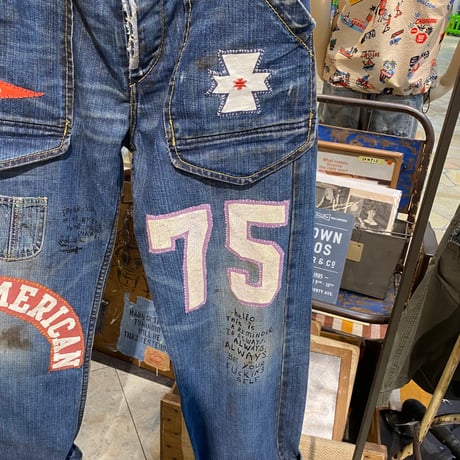 【01】リメイクパンツ　USD-472