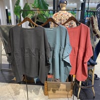 【157】コットンボイルフレア袖PO