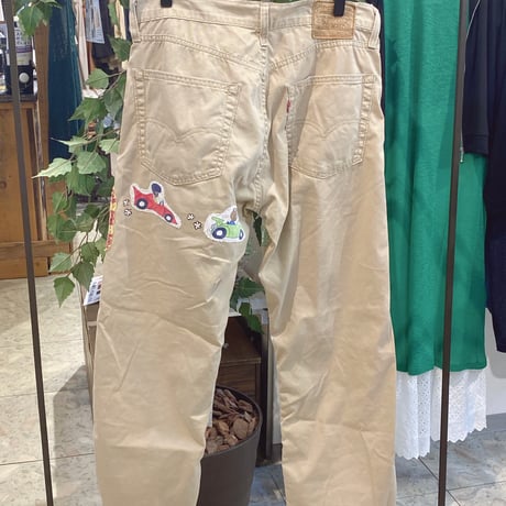 【1】USED リメイクパンツ　USD-473