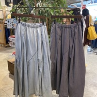 【17】ヒッコリーアシメフレアスカート