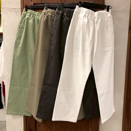 【32】”CHIMAYO”刺繍 EASY PANTS