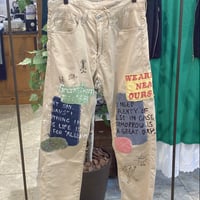 【1】USED リメイクパンツ